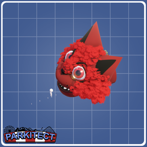 Giant Animatronic Firebreathing Hellcat Head Decoration