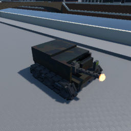 Tampa Cockroach light tankette 1920-1940 - Camo