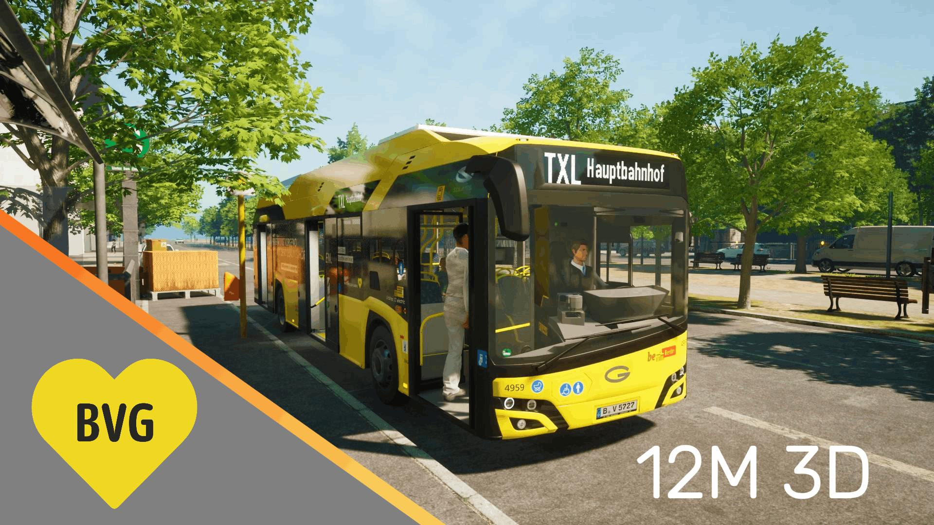 Solaris Urbino Berliner Verkehrsbetriebe v1.0 (12M 3D)