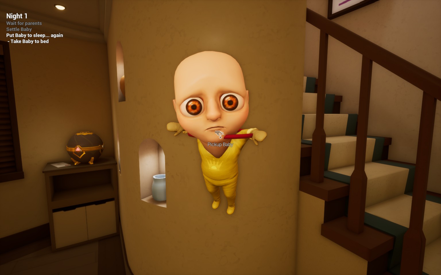 Скриншот игрового процесса The Baby In Yellow