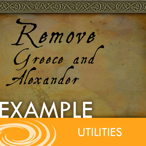 Example - Removing Greece and Alexander