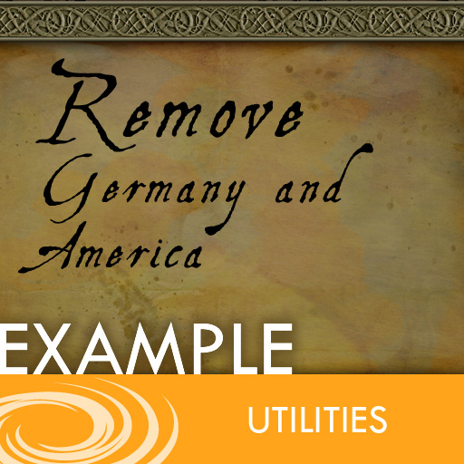 Example - Removing Germany and America