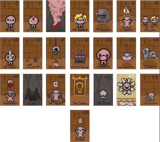 the devil tarot card binding of isaac Steam Workshop::Binding Deck My Isaacs, which one is