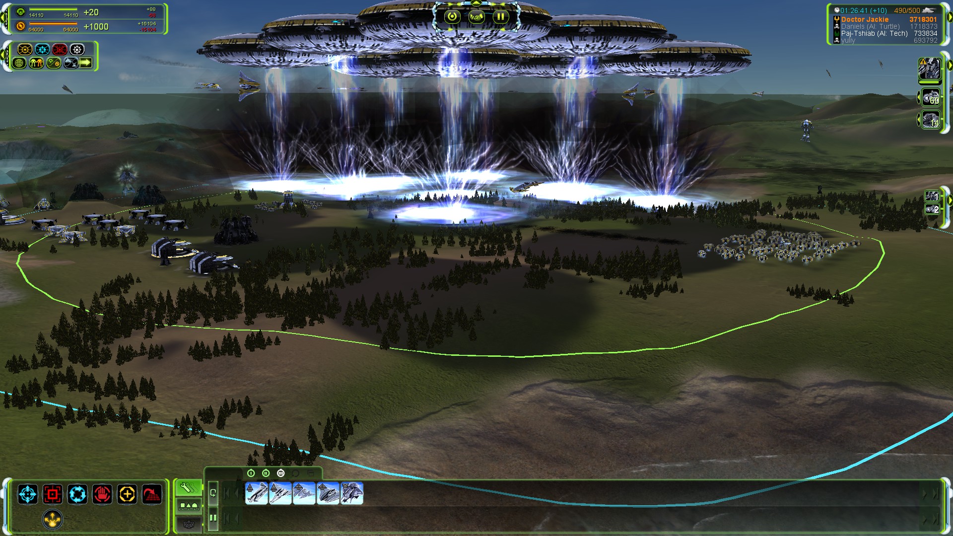 Геймплей Supreme Commander: Forged Alliance