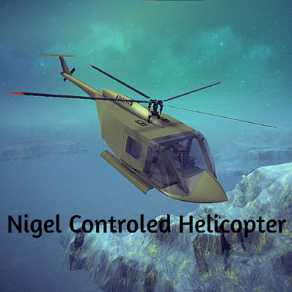 Nigel Controlled Helicopter preview