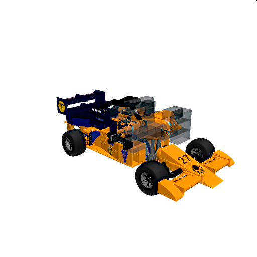 F-1 Car RAW 2024