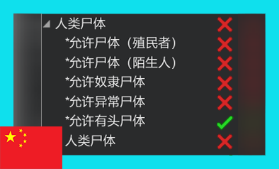 Headless Corpse Filter 繁&简中文汉化 mod preview for RimWorld