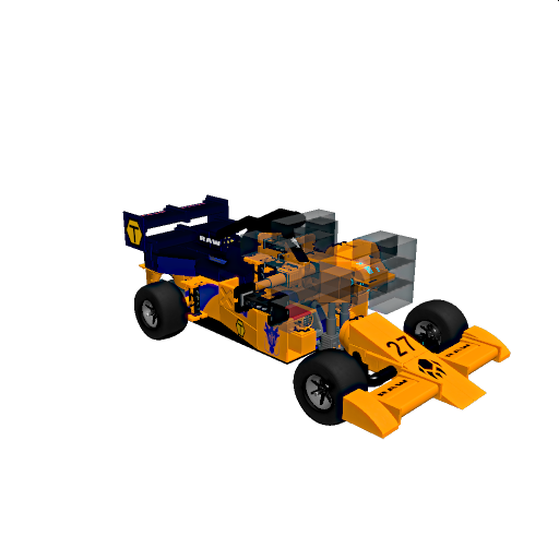 F-1 Car RAW 2024