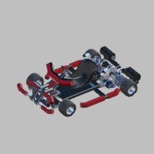 Kart with ERS