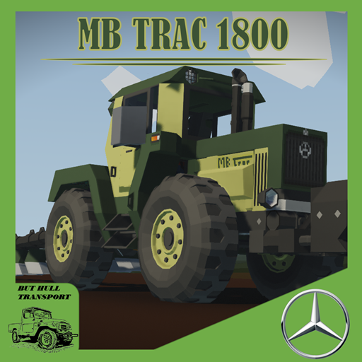 Mercedes Trac 1800 (mb trac) With Plow and Weight