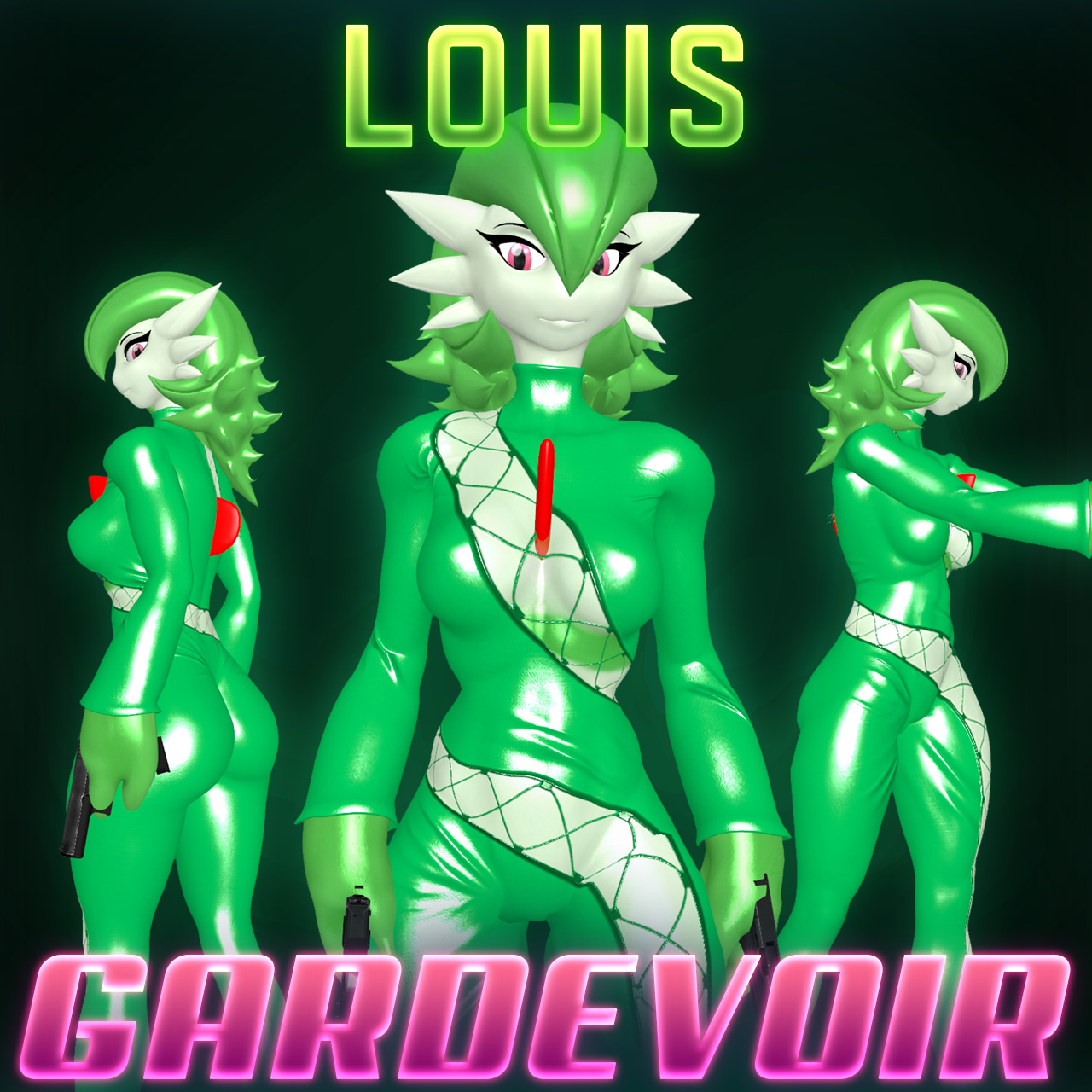 [COMM] Jumpsuit Gardevoir - Louis
