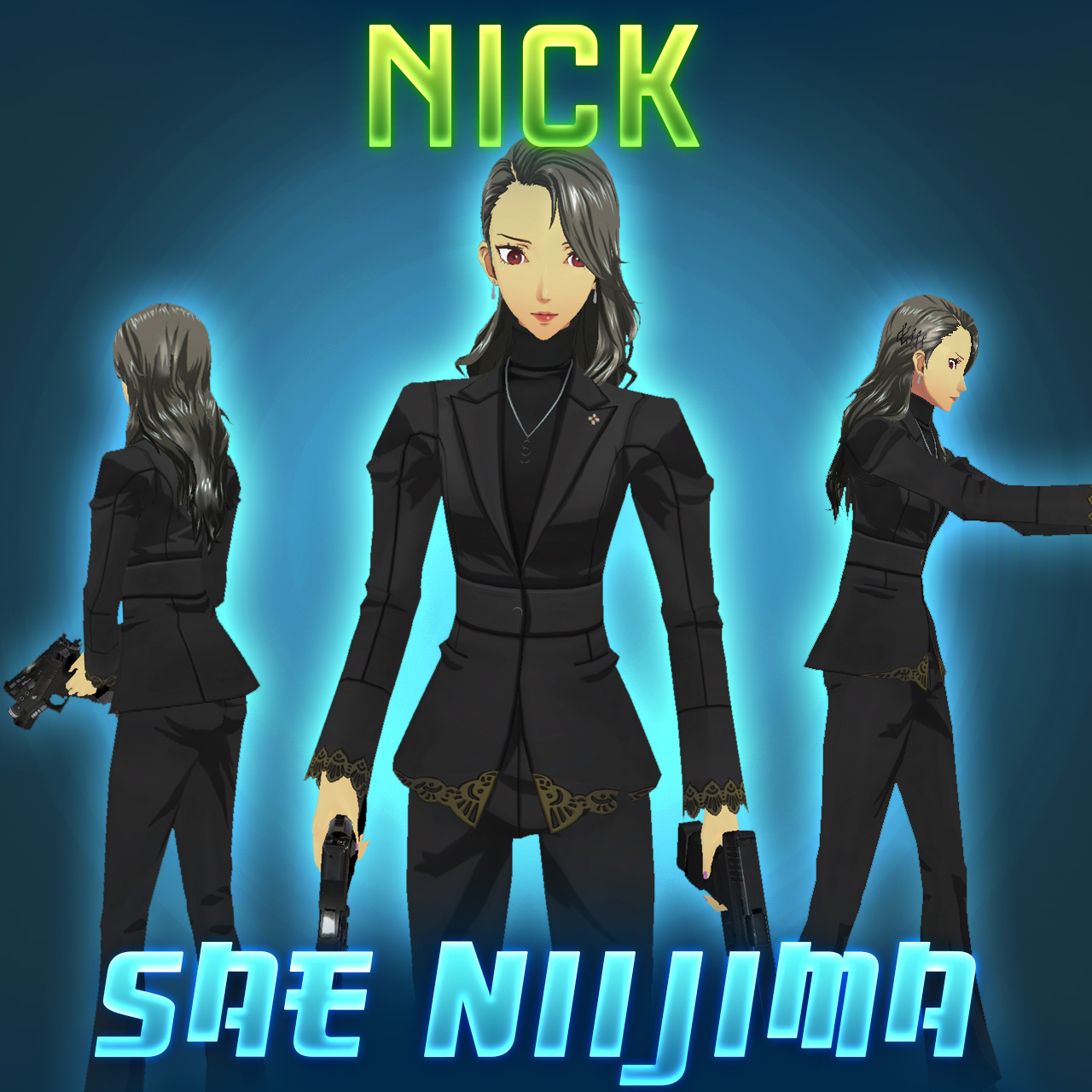 [COMM] Persona 5: Sae Niijima - Nick
