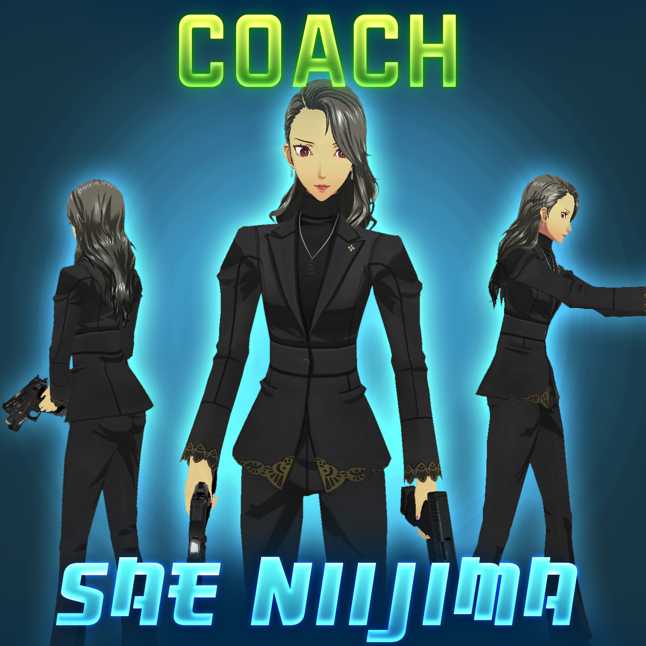 [COMM] Persona 5: Sae Niijima - Coach
