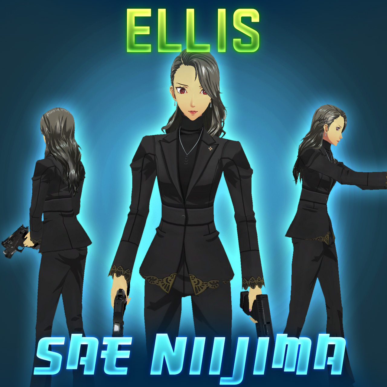[COMM] Persona 5: Sae Niijima - Ellis
