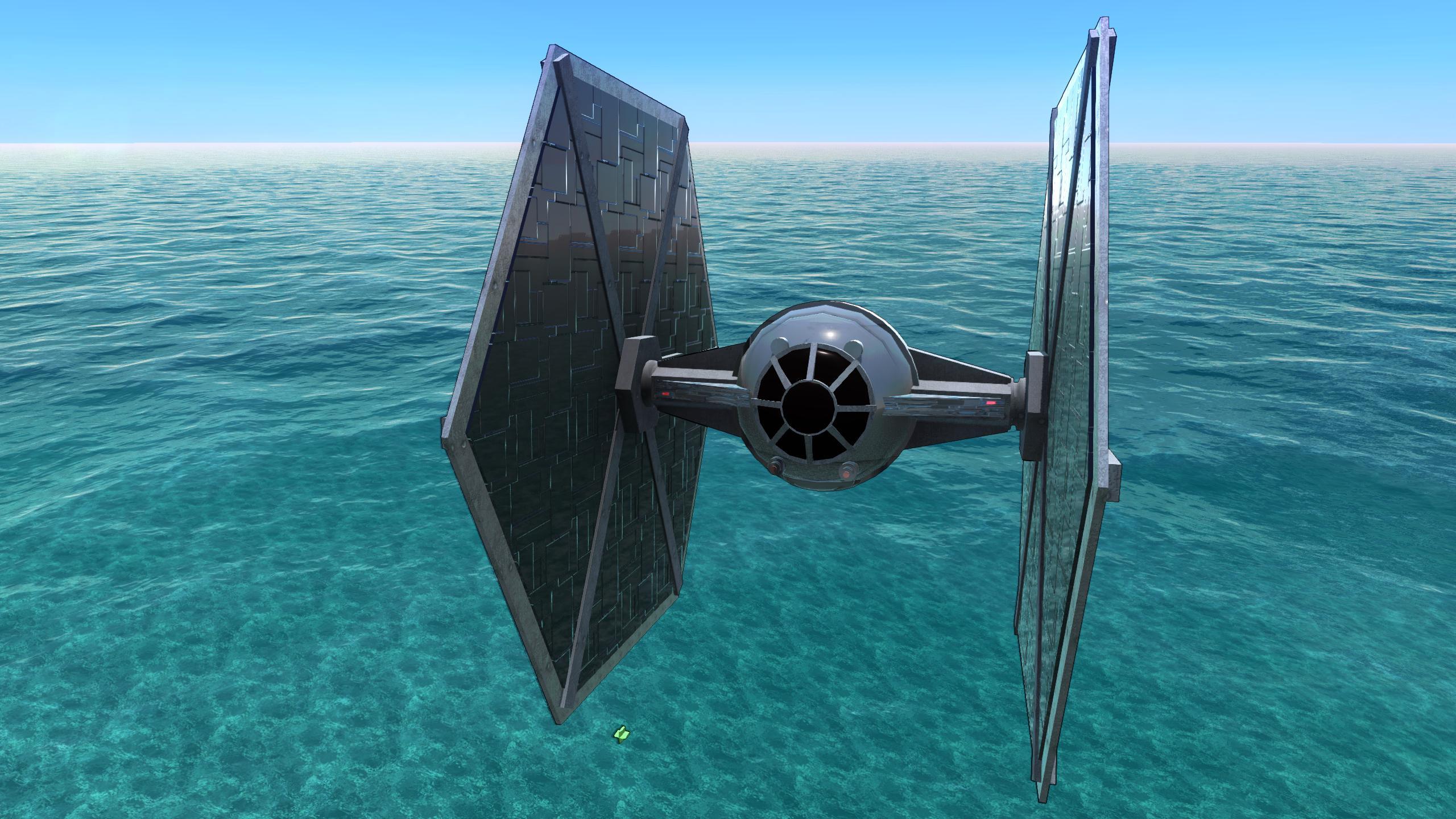 the Tiny Tie Fighter