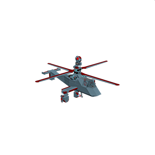 CAS heli with helmet pass through