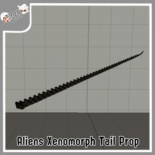 Aliens Xenomorph Tail Prop