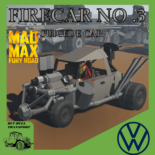 Mad Max Firecar No.3 Bomb Car Volkswagen Type 1