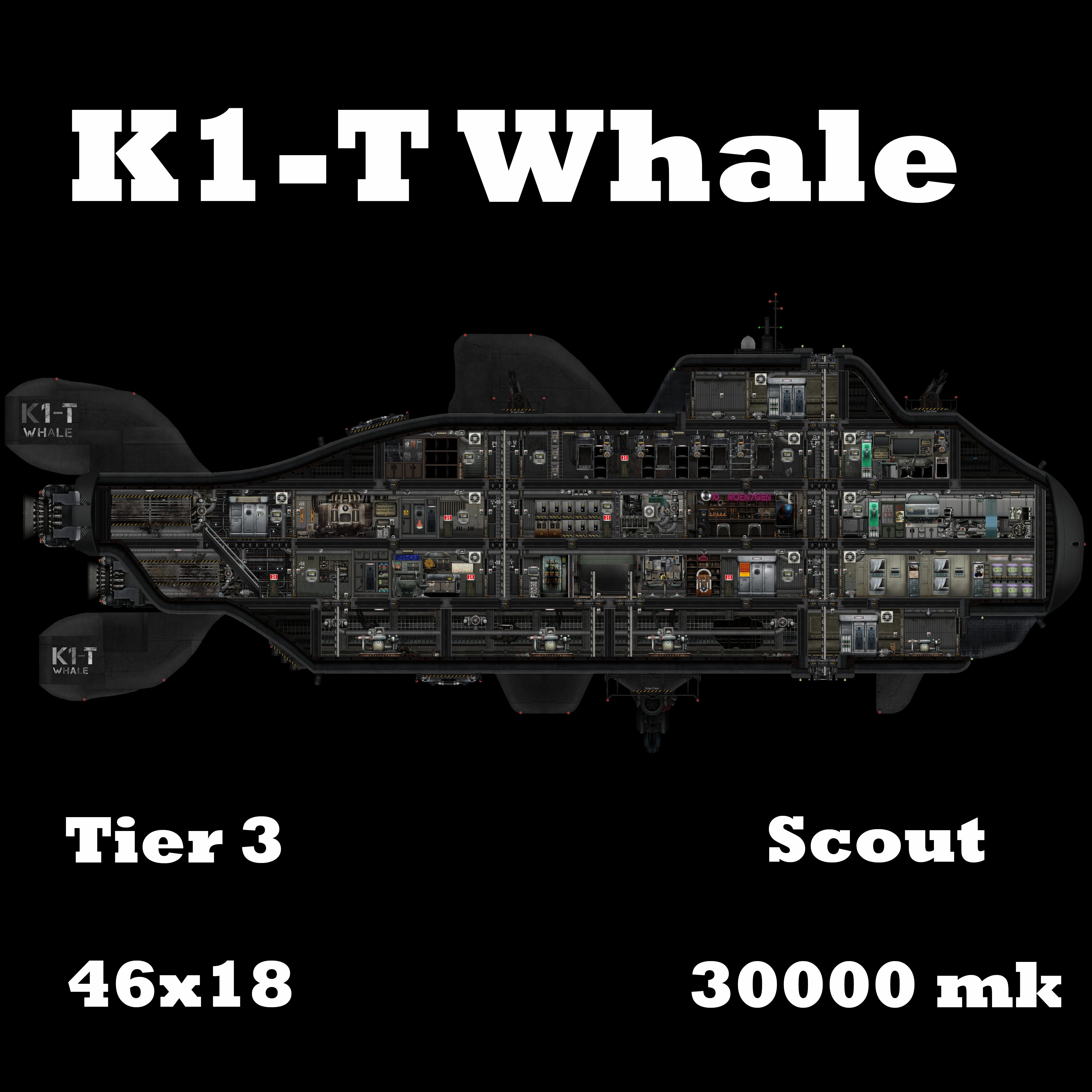 K1-T Whale – Barotrauma Mod