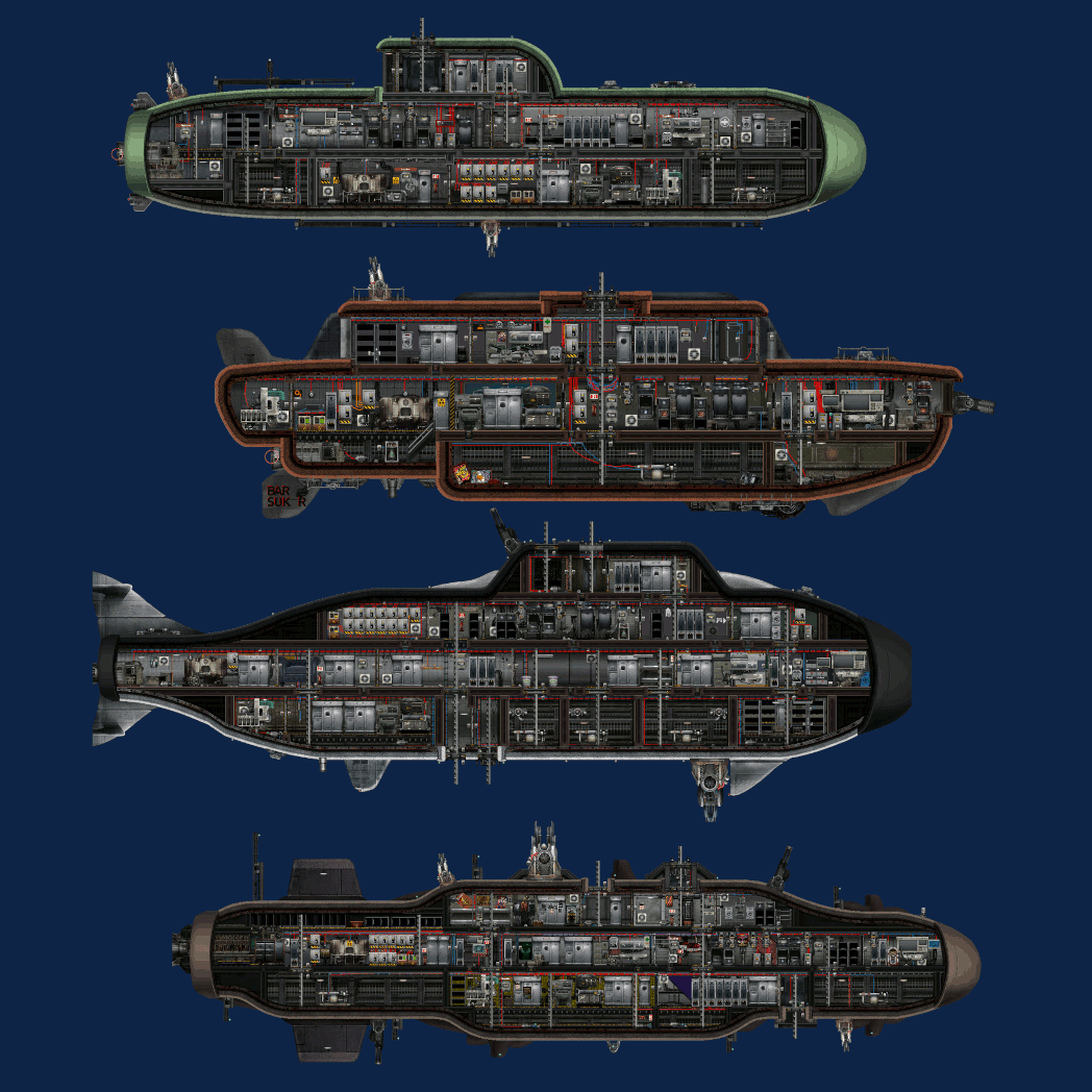 Refurbished Submarines – Barotrauma Mod