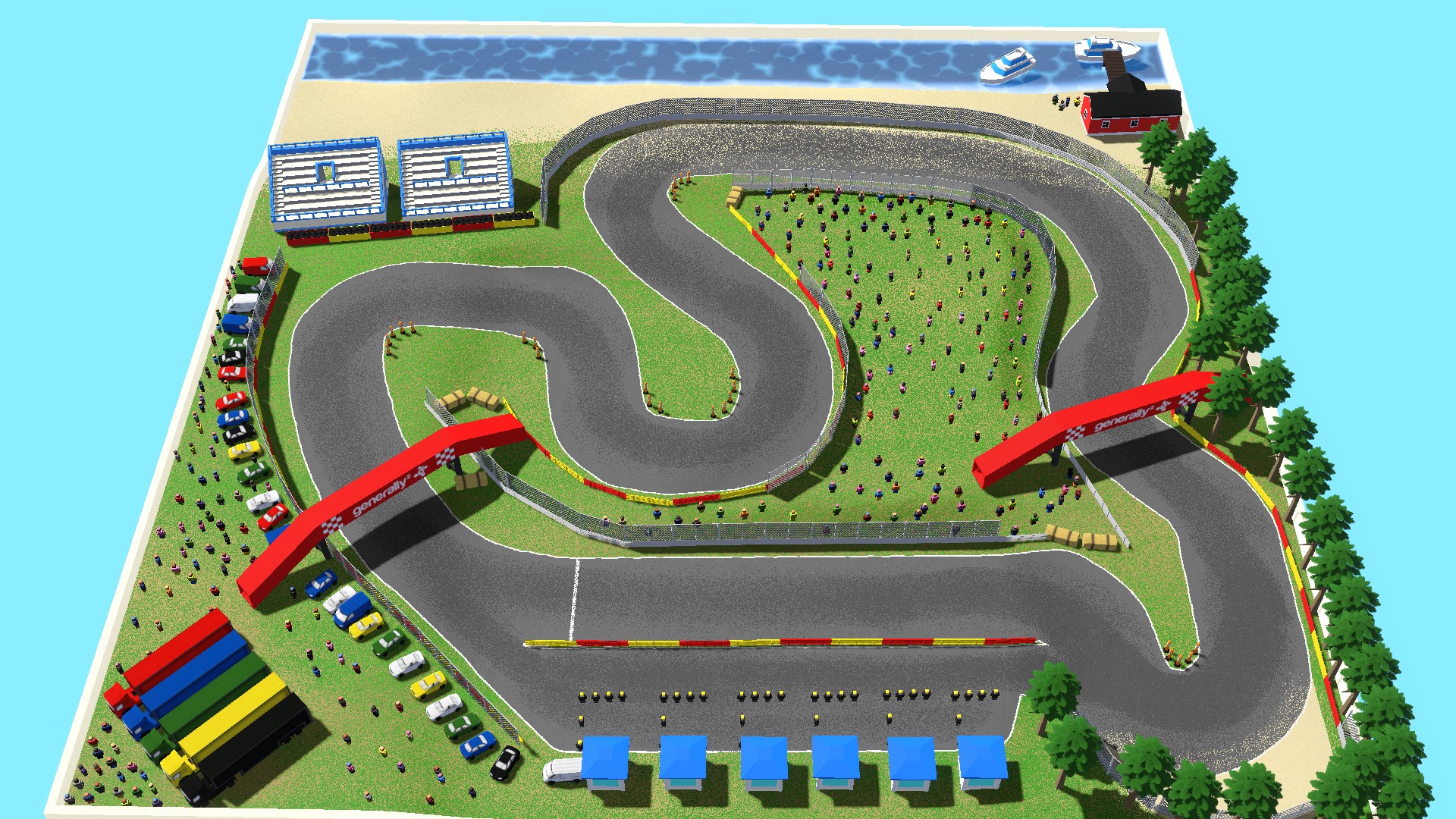 Windy beaches raceway