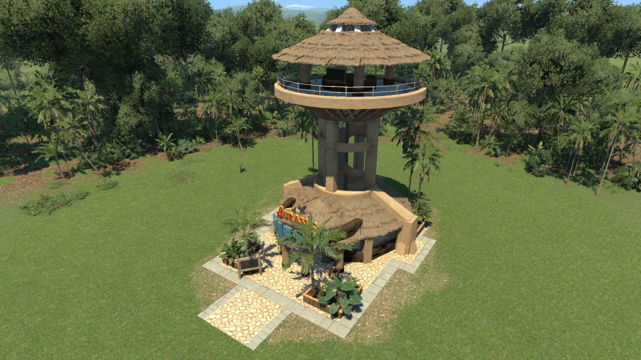 "Jurassic Views" JPOG inspired viewing platform