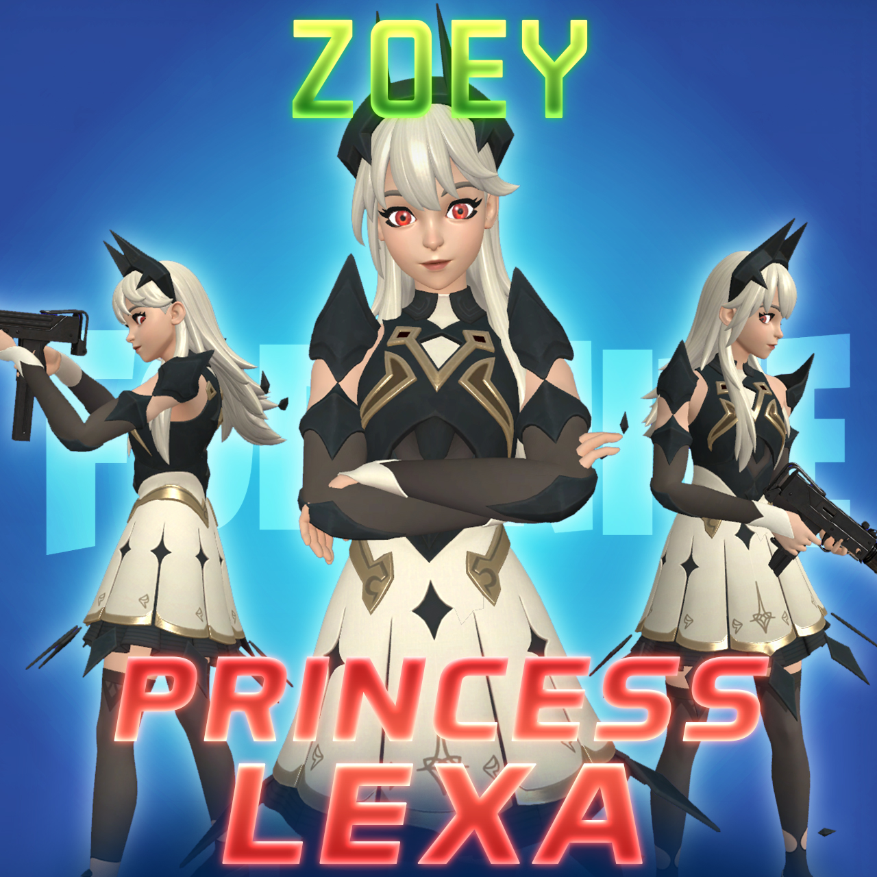 [COMM] Fortnite: Princess Lexa - Zoey
