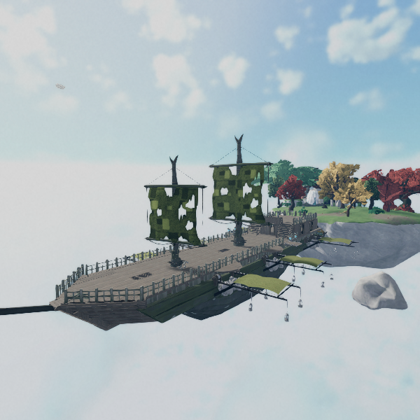 Starter Ship With island