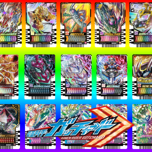 Kamen Rider Gotchard - Chemy Cards Texture Pack 5