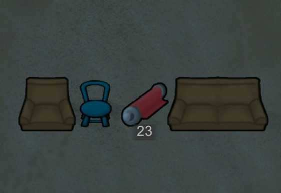 Several furniture alterations