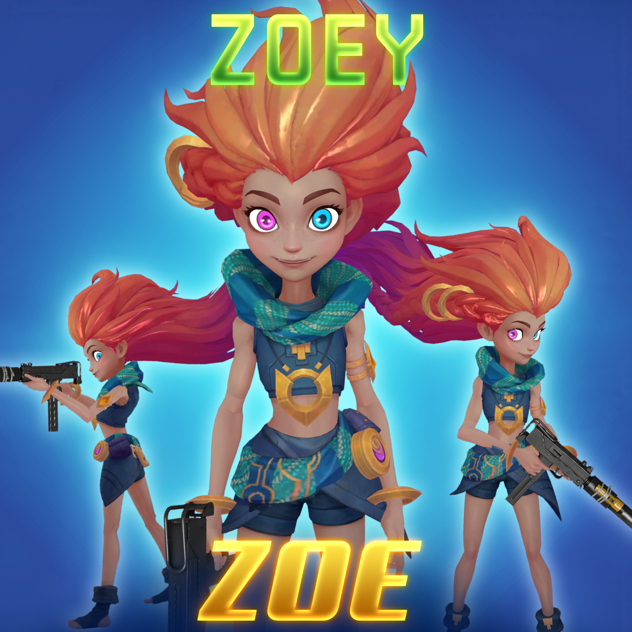 [COMM] Wild Rift: Zoe - Zoey
