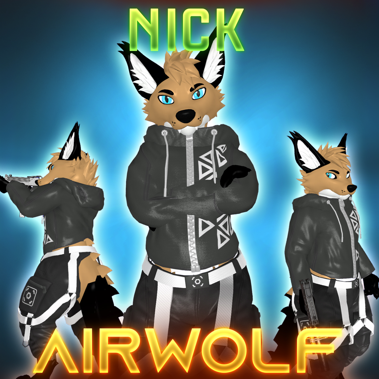 [COMM] VRC: Airwolf Chonkhound - Nick
