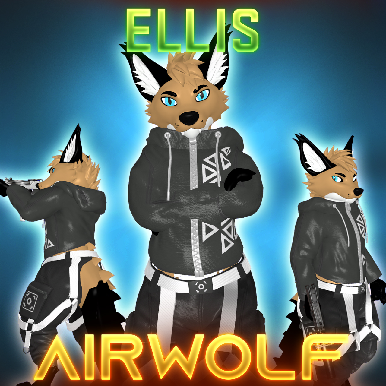[COMM] VRC: Airwolf Chonkhound - Ellis
