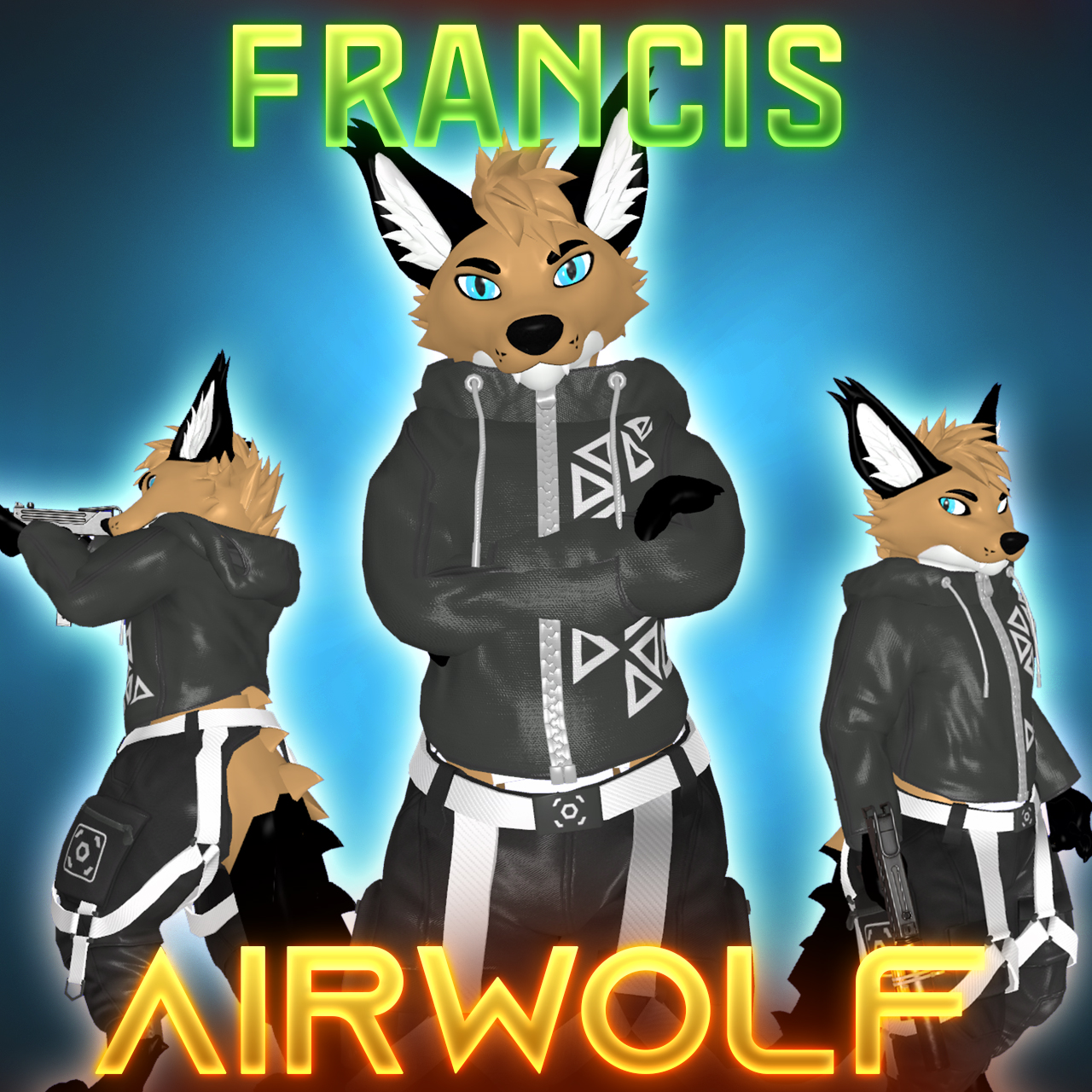 [COMM] VRC: Airwolf Chonkhound - Francis

