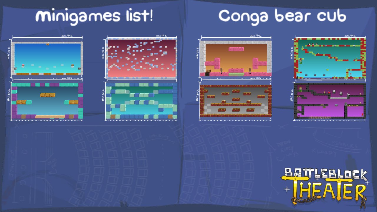 Minigames list!