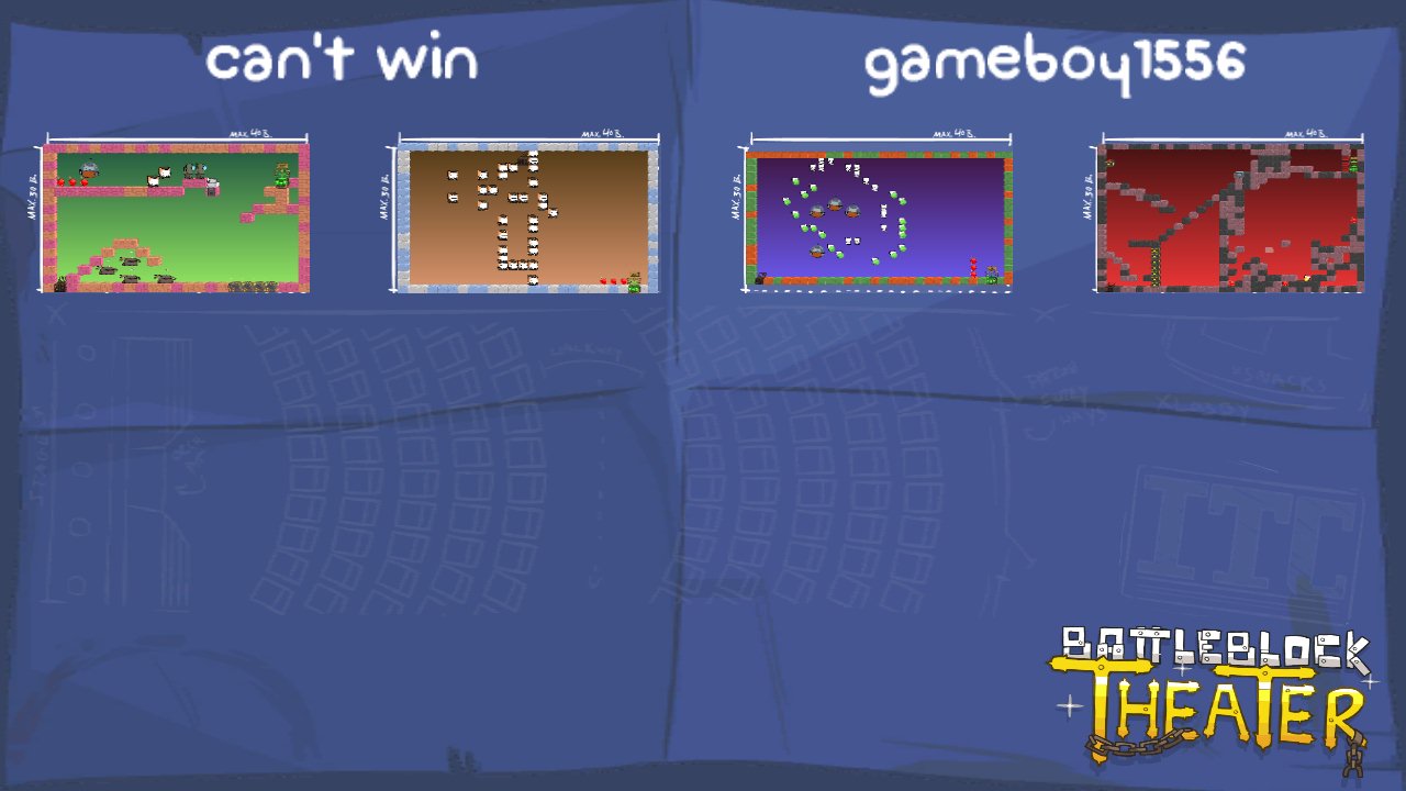 can't win