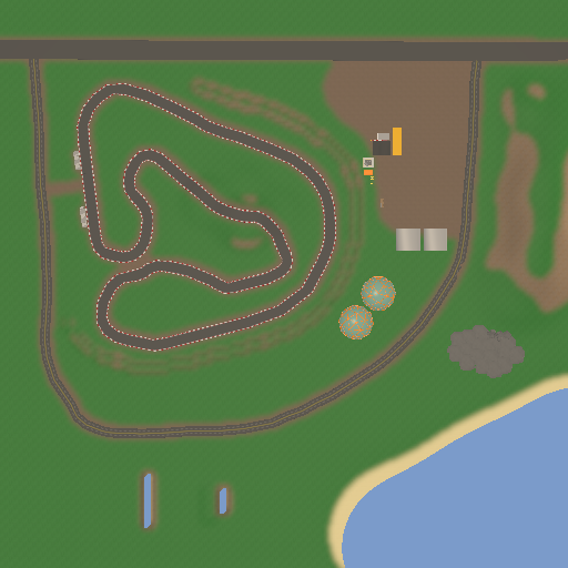 Test Map / Race Track – Unturned Mod