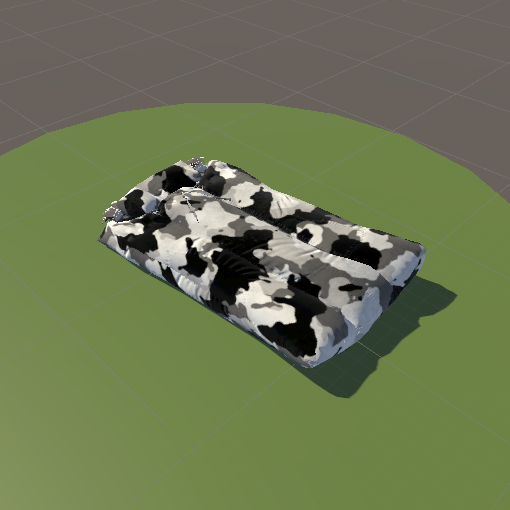 Snow Camo Sleeping Bag