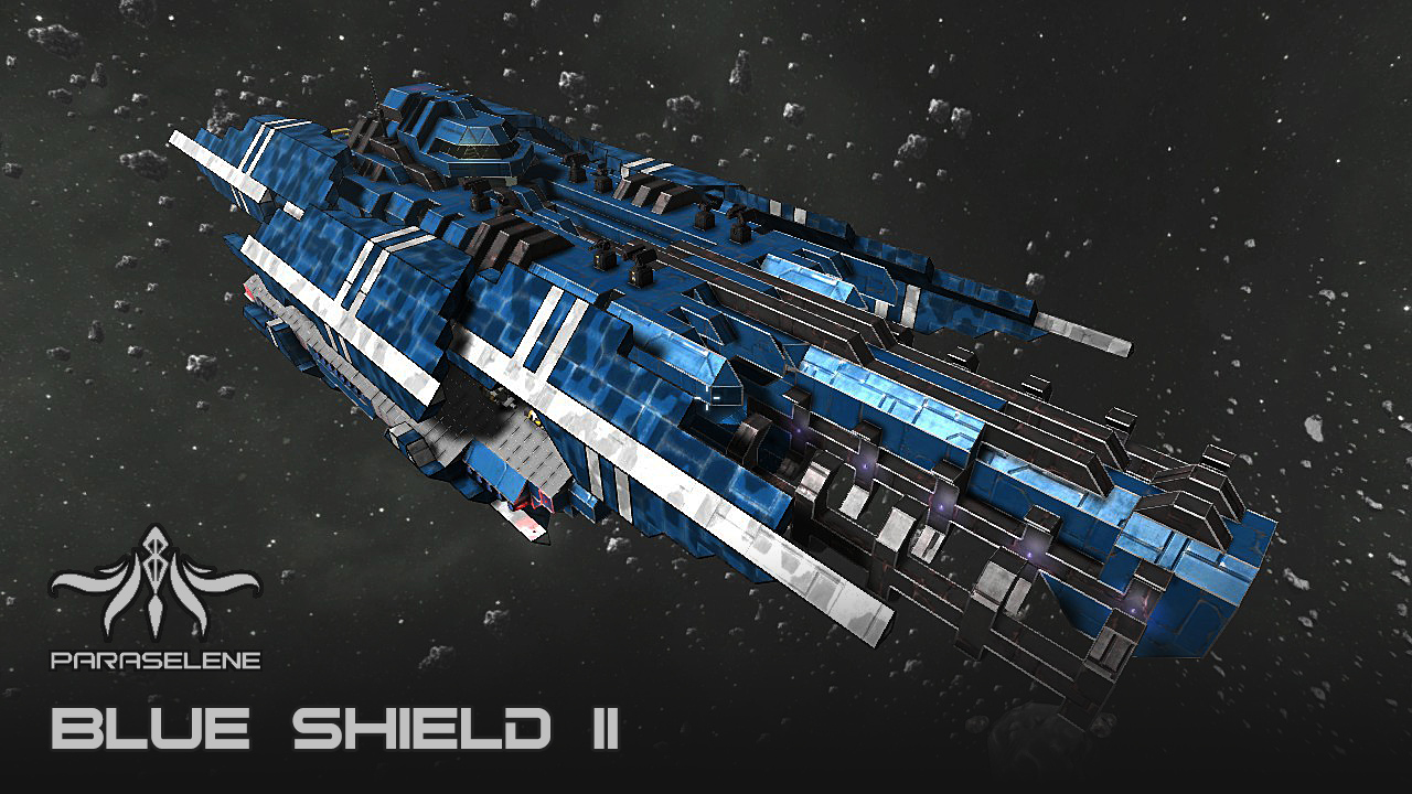 Blue Shield II battle carrier 苍蓝之盾II战斗运载舰（1.02）