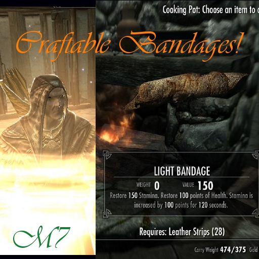 Craftable Bandages!
