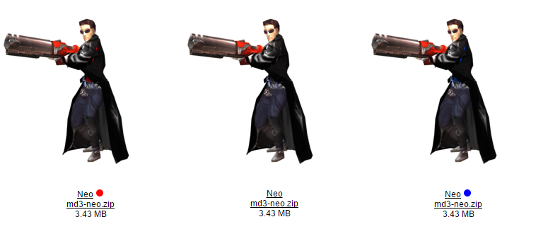 Neo (The Matrix) models