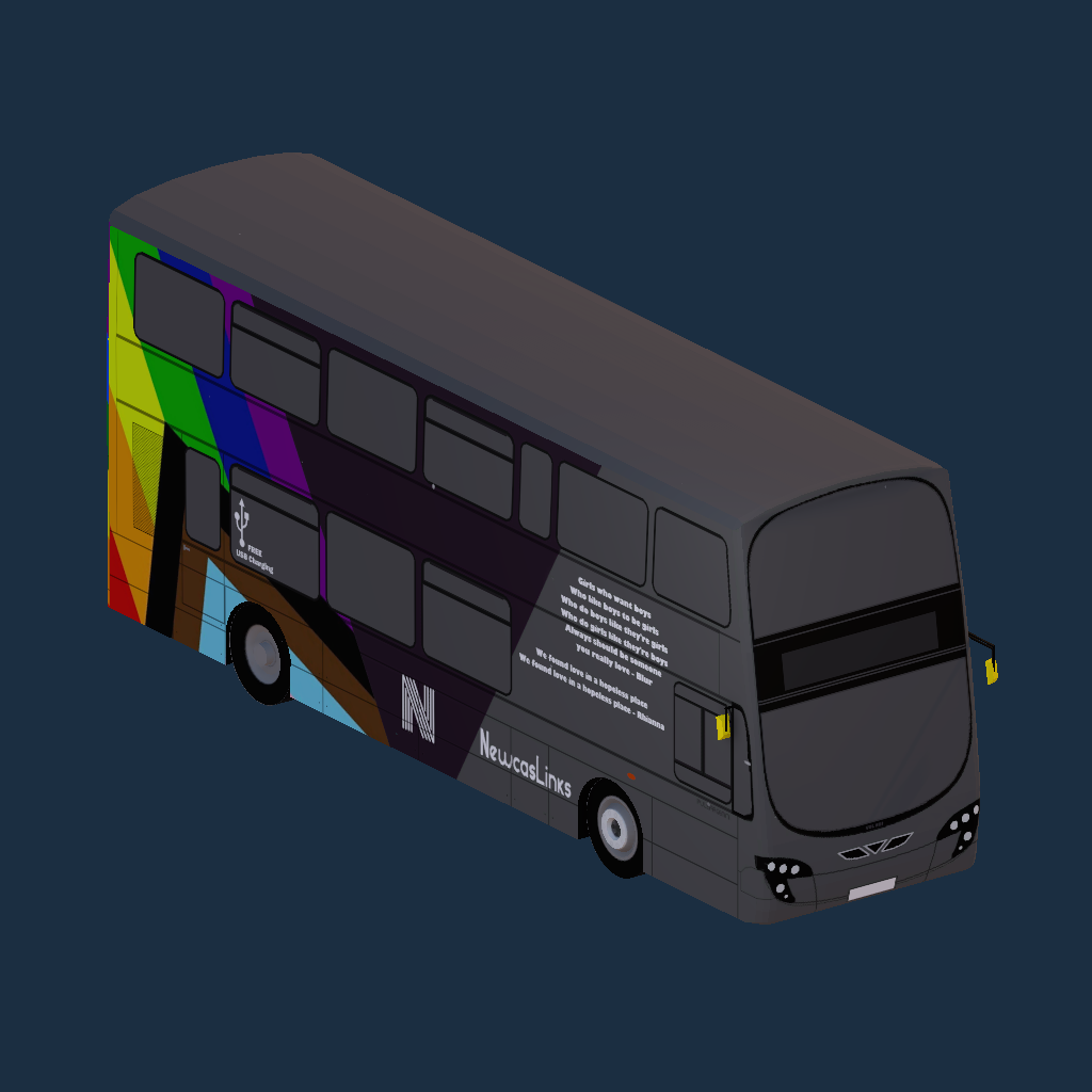 NewcasLinks Gemini 2 Pride Livery