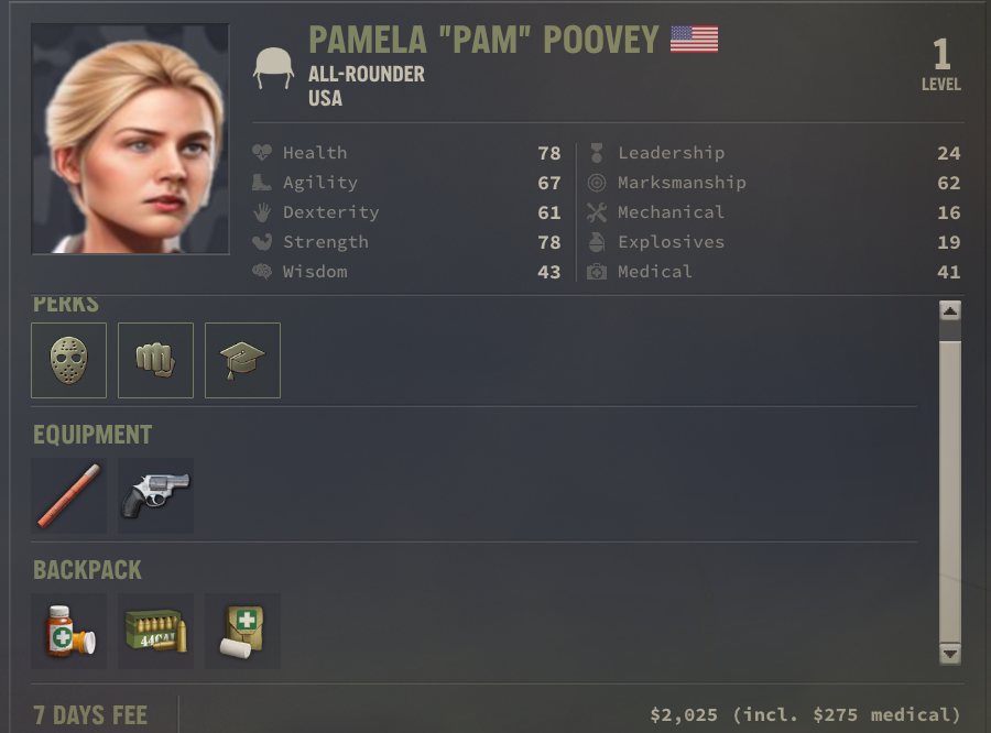 Merc: Pamela "Pam" Poovey