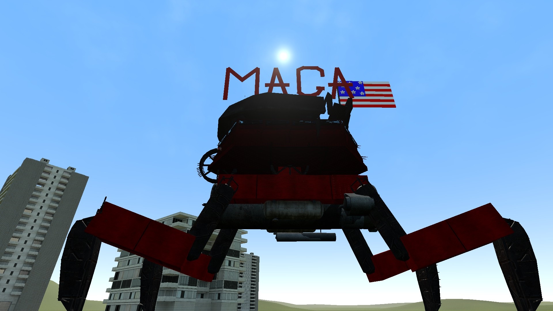MEGA MAGA MOBILE MARCHER