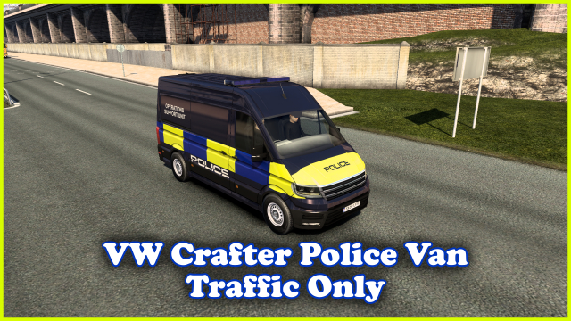 VW Crafter Police Van (Traffic Only)