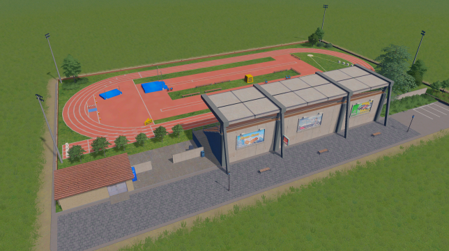 Park 12x8 Track and field