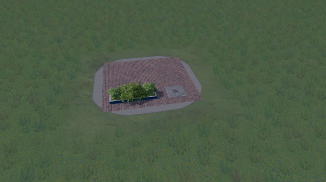 Park 1x1 Lamp tree
