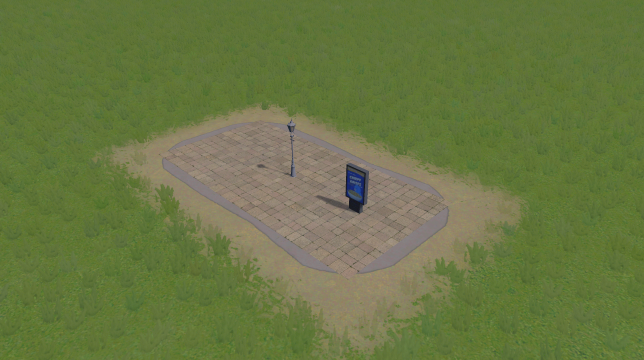 park 1x2 Rester sign