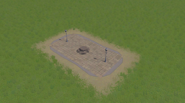park 1x2 Rester table
