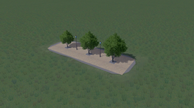 Park 1x3 Conkret